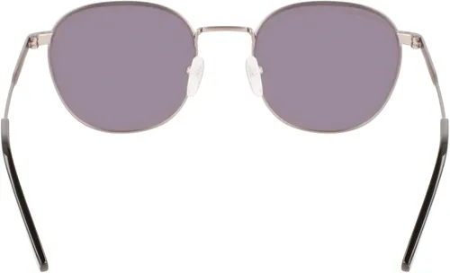 Vista 5 de Lacoste L251S - Gafas de sol ovaladas color gris plomizo oscuro talla única Semimatte Dark Gunmetal