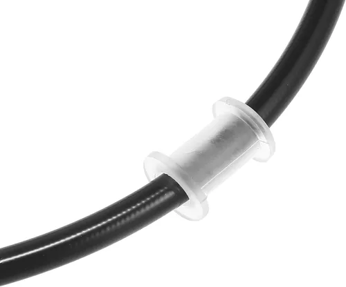 Vista 6 de Motoforti 23.62 pulgadas de longitud 0.394 in ID motocicleta línea de freno hidráulico tubo de manguera de aceite de acero inoxidable trenzado cable