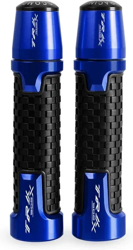 Vista 5 de Manillar CNC de motocicleta de gel de goma, manecillas de freno para Benelli TRK502X TRK 502X 2020 2021 2022 extremos de agarre (color: negro)