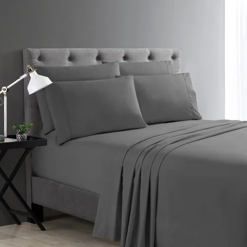 Vista 25 de Juego de sábanas Cathay Home Micro Caress lujoso, 90 g/m², 3 piezas, tamaño Twin, con 1 funda de almohada adicional, color Aqua