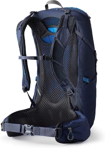 Vista 4 de Mochila Gregory Zulu Unisex para Senderismo/Camping, Cinturón de Cadera Freefloat, Manguito de Hidratación Interno para Bolsa de Agua, Halo azul