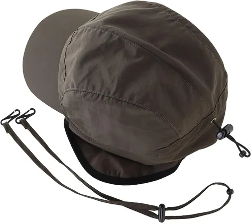 Vista 3 de Home Prefer Gorros de invierno impermeables para hombre, gorra de béisbol con forro polar cálido