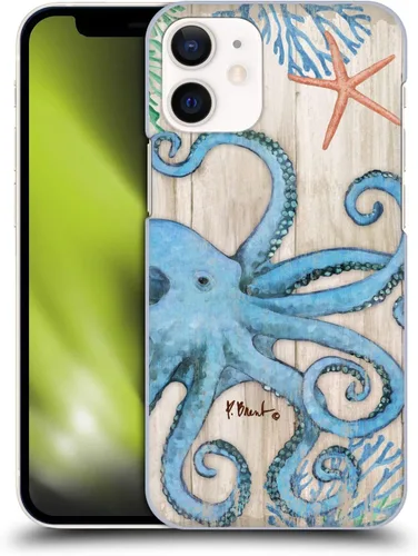 Vista 10 de Head Case Designs Officially Licensed Paul Brent Agate Mermaid Coastal Hard Back Case Compatible with Apple iPhone 12 Mini