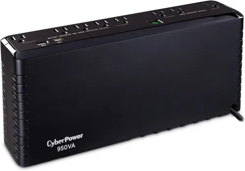 Vista 10 de CyberPower ST425 UPS de reserva con respaldo de batería y protector contra sobretensiones, 425VA/260W, 8 tomas de corriente, compacto, certificado UL