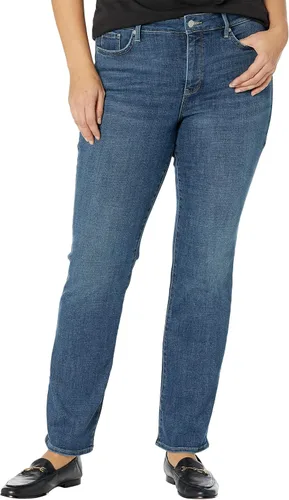 Vista 23 de NYDJ - Pantalones de mezclilla rectos Marilyn para mujer Biscayne
