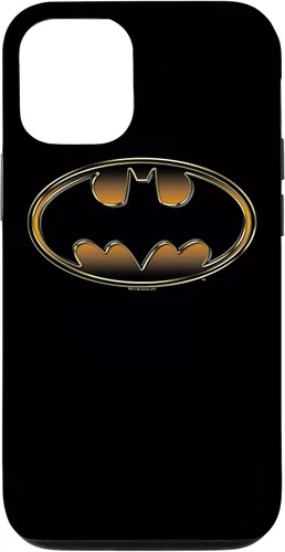 Vista 28 de Batman Funda protectora en relieve negra y dorada para iPhone 17