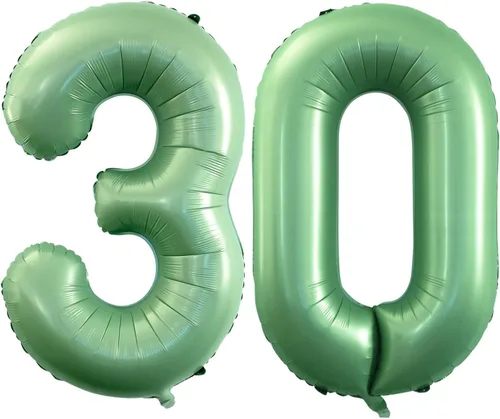 Vista 298 de Goer, conjunto de globos de papel aluminio para decoraciones de cumpleaños, globos de las letras de feliz cumpleaños y de números Oro