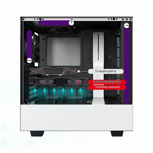 Vista 5 de Wathai Ventilador de ranura PCL para tarjeta gráfica 0.079 x 3.543 in 3.622