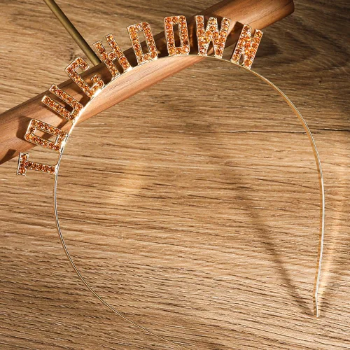 Vista 5 de Madison Tyler Accesorios de fútbol Diademas para mujer TOUCHDOWN Headwear Sports Lover Regalos de equipo de fútbol para mujeres y niñas, Diademas