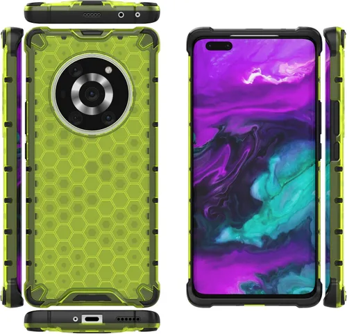 Vista 187 de Funda para Honor Magic3 5G, funda para Honor Magic3 5G Case 2 en 1 Funda para teléfono Negro