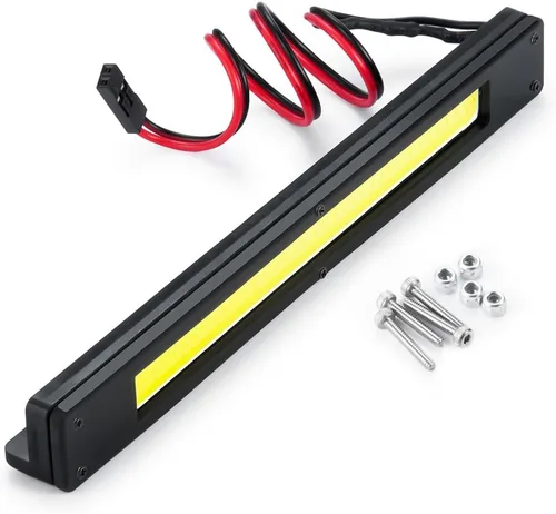 Vista 2 de MOHERO RC LED barra de luz de techo de la correa eslabonada de la lámpara de techo para 1/10 TRX4 Defender RC Car Upgrade Parts