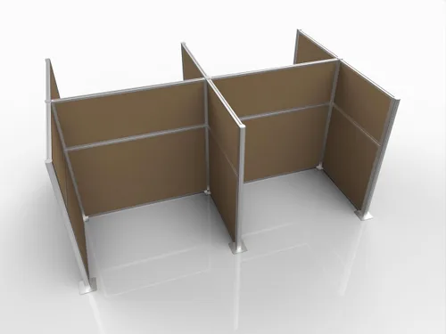 Vista 37 de Versare Kit de cubículo de panel de silencio Paredes de división de estación de trabajo Paredes de cubículo de amortiguación de sonido