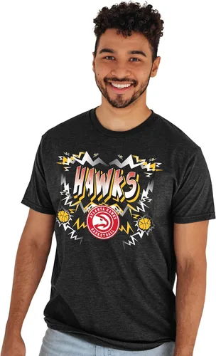 Vista 23 de Blue 84 NBA - Camiseta unisex para adultos, con licencia oficial de la NBA, colores alternativos jaspeados