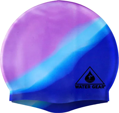 Vista 17 de Water Gear Jazz Silicone Swim Cap