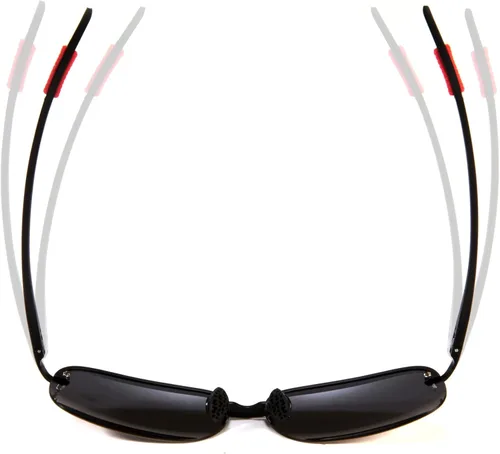 Vista 6 de FONHCOO Gafas de sol deportivas polarizadas con protección UV para hombres y mujeres, marco sin montura para ciclismo, pesca, conducción
