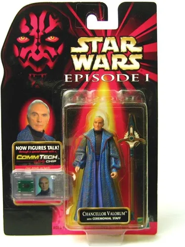 Vista 2 de Star Wars Episodio I Colección de figuras básicas III Canciller Valorum #41