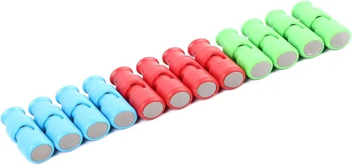 Vista 9 de 12 clips para bolsa de pan, plástico ABS resistente, 3 colores, clips de cierre de bolsa de plástico fácil para el hogar, cocina, viajes, comedor