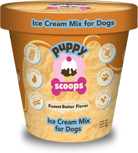 Vista 12 de Mezcla de helado para perros Puppy Scoops: maple con tocino - Agregue agua y congele en su hogar