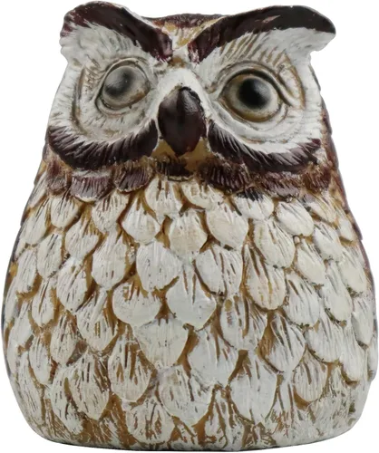 Vista 4 de Hide a Key Outdoor Key Hiders Waterproof Key Safe Storage Lock Box for Outside Yard Garden Ornament Large Size Design House Spare Holder Owl