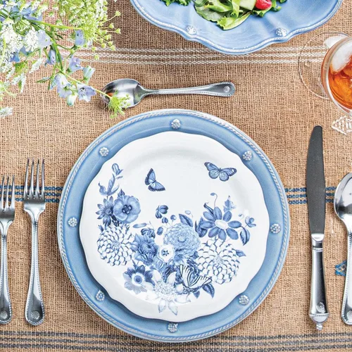 Vista 6 de Juliska Plato llano Berry & Thread - Chambray