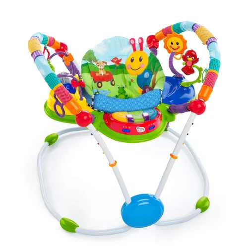 Vista 12 de Baby Einstein Ocean Explorers Airplane Adventure Centro de actividades saltador interactivo 2 en 1 para bebé con luces a partir de 6 meses