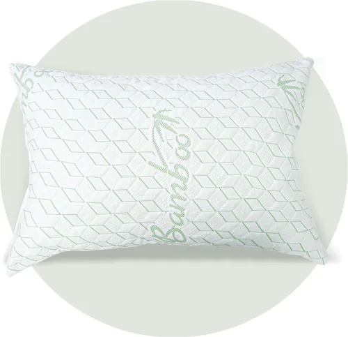 Vista 14 de Safe and Sound Protector de almohada impermeable con cremallera, funda de almohada suave y transpirable de microfibra tamaño estándar, funda