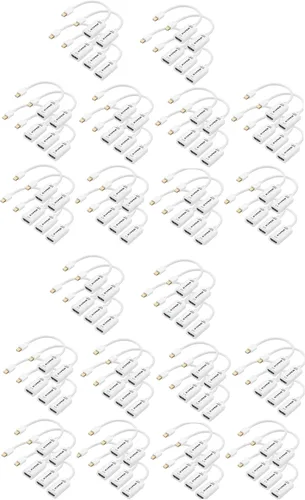 Vista 5 de Kyper USKyper-4777 - Adaptador 4K Mini DisplayPort a HDMI, 4K @30Hz Mini DP/Thunderbolt 2 a HDMI, chapado en oro, compatible con MacBook Air/Pro