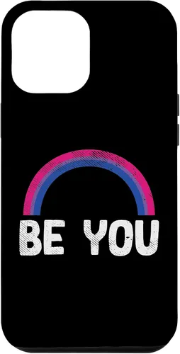 Vista 6 de Funda de regalo para iPhone 14 Pro You Be Rainbow Bisexual Pride VIntage Bi Flag LGBTQ