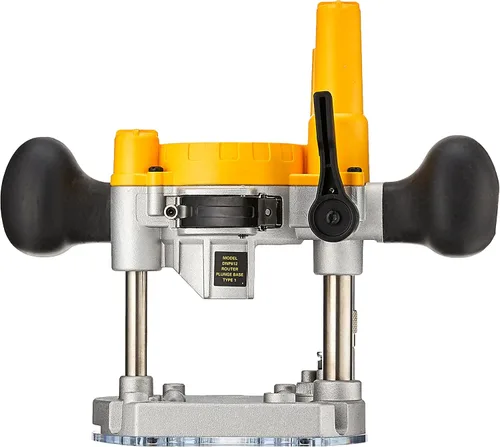 Vista 2 de Base de inmersión DEWALT para rebajadora compacta, varillas de acero para un trazo de inmersión suave (DNP612)
