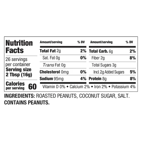 Vista 6 de PBfit Mantequilla de maní clásica en polvo de 15 onzas, mantequilla de maní en polvo para untar de cacahuetes tostados reales, 8g de proteína 8% DV