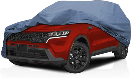 Vista 14 de Funda de coche de 5 capas para Kia Rio Hatchback de 4 puertas 2017-2023, ajuste semi personalizado, cobertura completa, contaminación, polvo, sol