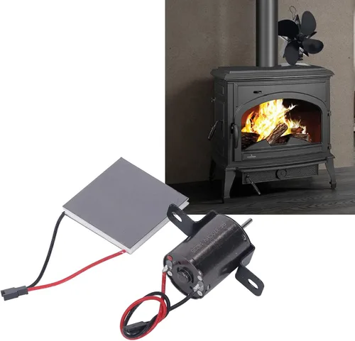 Vista 3 de Motor de ventilador de chimenea, reemplazo de accesorios de ventilador de chimenea para reparación