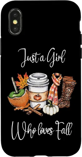 Vista 5 de iPhone 12 Pro Max Just A Girl Who Loves Fall Pumpkin Spice Boot Estuche de regalo de girasol