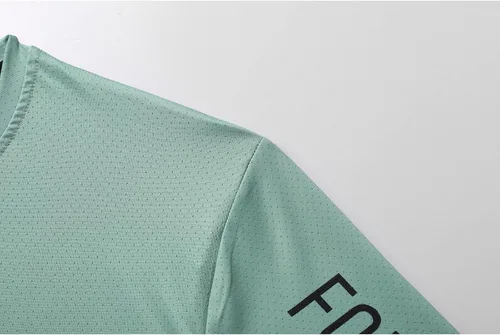 Vista 4 de FORBEMK Camisas de ciclismo para hombre, manga larga, secado rápido y absorbe la humedad, para correr, senderismo, ciclismo, camisetas de manga larga