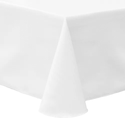 Vista 35 de Ultimate Textile Mantel ovalado de sarga de polialgodón 60 x 102 pulgadas, color negro