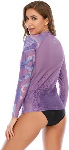 Vista 6 de ADOREISM Camiseta de protección solar UPF 50+ de secado rápido para mujer