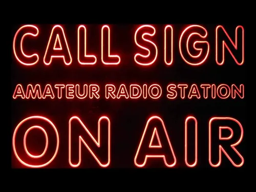 Vista 15 de ADVPRO wa-tm señal de llamada personalizada en la estación de radio aficionado del aire Led señal de neón