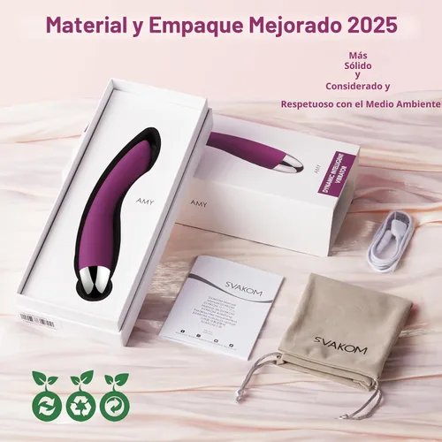 Vista 8 de SVAKOM Consolador vibrador de punto G con 25 patrones de vibración juguetones, estimulador de clítoris para mujeres, parejas, adultos, juguetes
