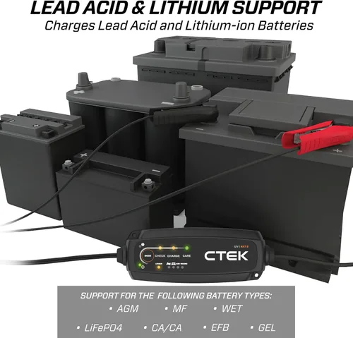 Vista 3 de CTEK 40-658 NXT 5 Cargador de batería y mantenedor completamente automático de 4.3 amperios 12V