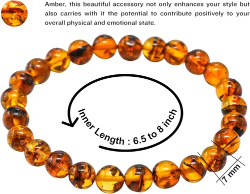 Vista 194 de Amazing Gemstone Pulsera de cristal para mujeres y hombres, pulsera de cristal curativo de protección, pulsera elástica con cuentas de piedras