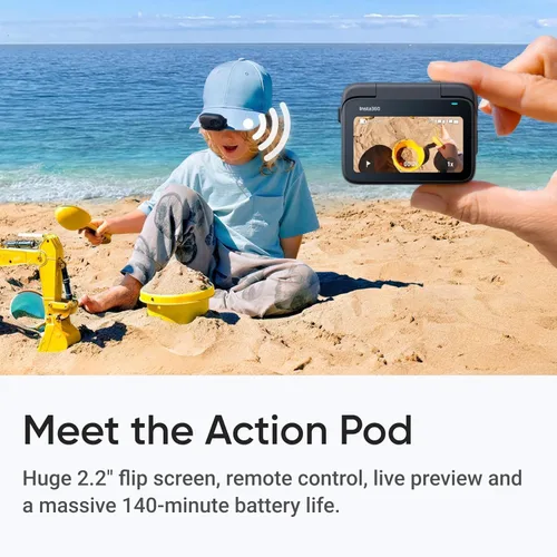 Vista 5 de INSTA360 Cámara de acción GO 3S 128GB - Negro medianoche