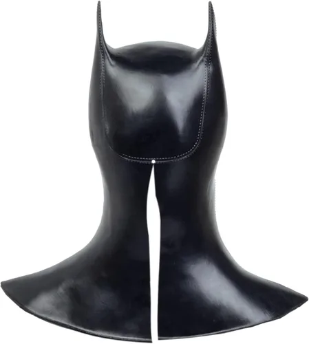 Vista 7 de HugOutdoor Máscara de murciélago de Halloween para hombre 2022, nueva película de superhéroe, accesorios de disfraz de látex para vestir talla adulto