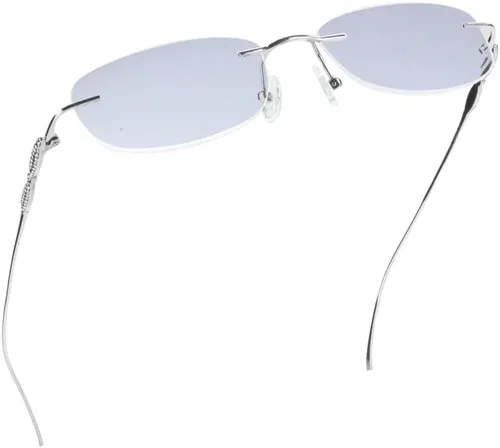 Vista 17 de LifeArt Pure Titanium Frame Glasses/Blue Light Blocking Reading Glasses, Reduce Eyestrain, Stylish for Men and Women