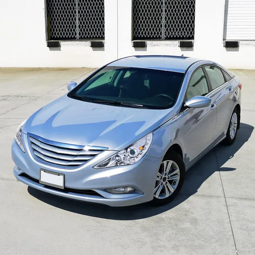 Vista 2 de SPEC-D TUNING Faros delanteros LED cromados SMD compatibles con Hyundai Sonata 2011-2014, conjunto de faros delanteros izquierdo y derecho