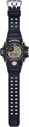Vista 4 de Casio G-Shock Rangeman GW-9400YJ-1JF - Solar resistente y negro (productos originales nacionales de Japón), Negro