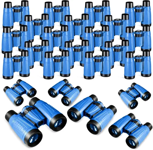 Vista 12 de Libima 24 prismáticos compactos educativos a granel con telescopio de cuerda para el cuello para aprender observación de aves, camping, senderismo