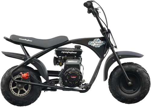 Vista 8 de MotoTec Mini bicicleta a gasolina de 105 cc y 3.5 HP, color negro (MT-MiniBike-105cc_Black)