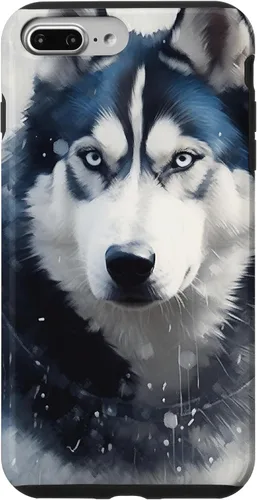 Vista 12 de Siberian Husky Funda para iPhone 17