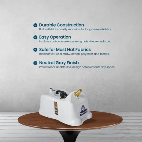 Vista 10 de J-4000H Jiffy Hat Steamer, 120 voltios, gris