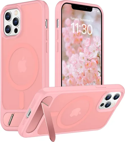 Vista 216 de Funda para iPhone 11 con compatibilidad magnética, [Soporte invisible incorporado][Compatible con MagSafe]
